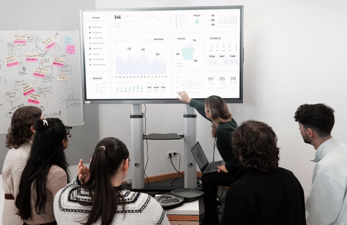 Performance optimized dashboard with lazy loaded chart components for SaaS interface