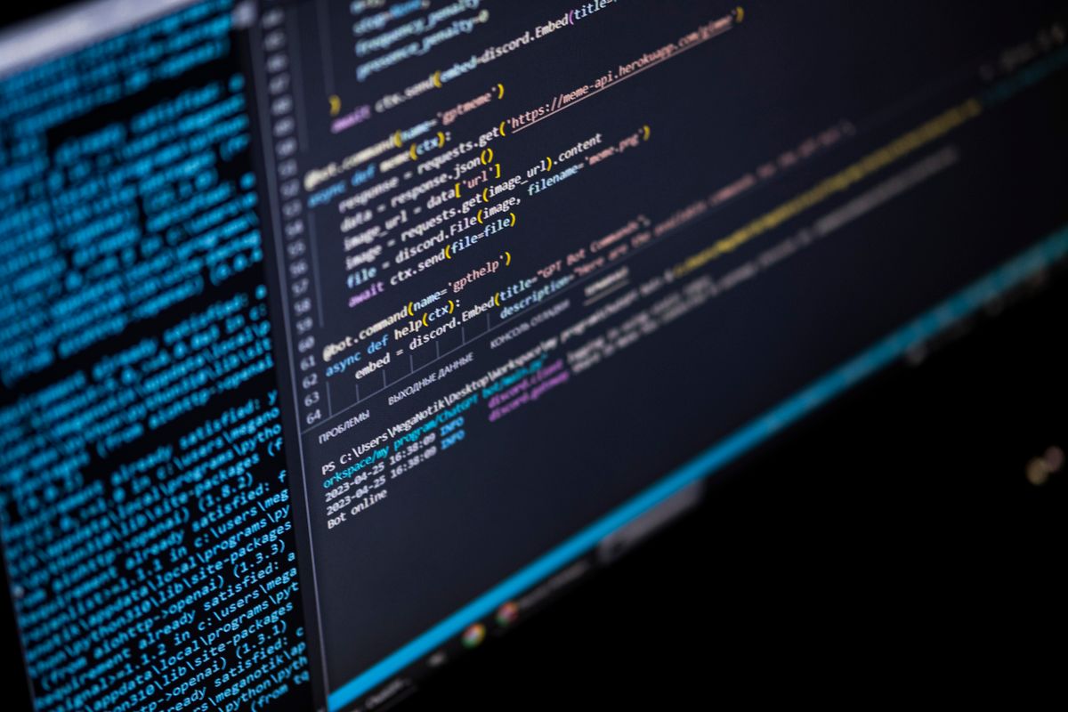 NestJS RBAC permission guard implementation — close-up of programming code on a computer screen