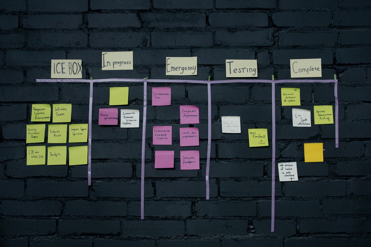 A markdown admin and a Kanban-clear category system keep release notes consistent and scannable